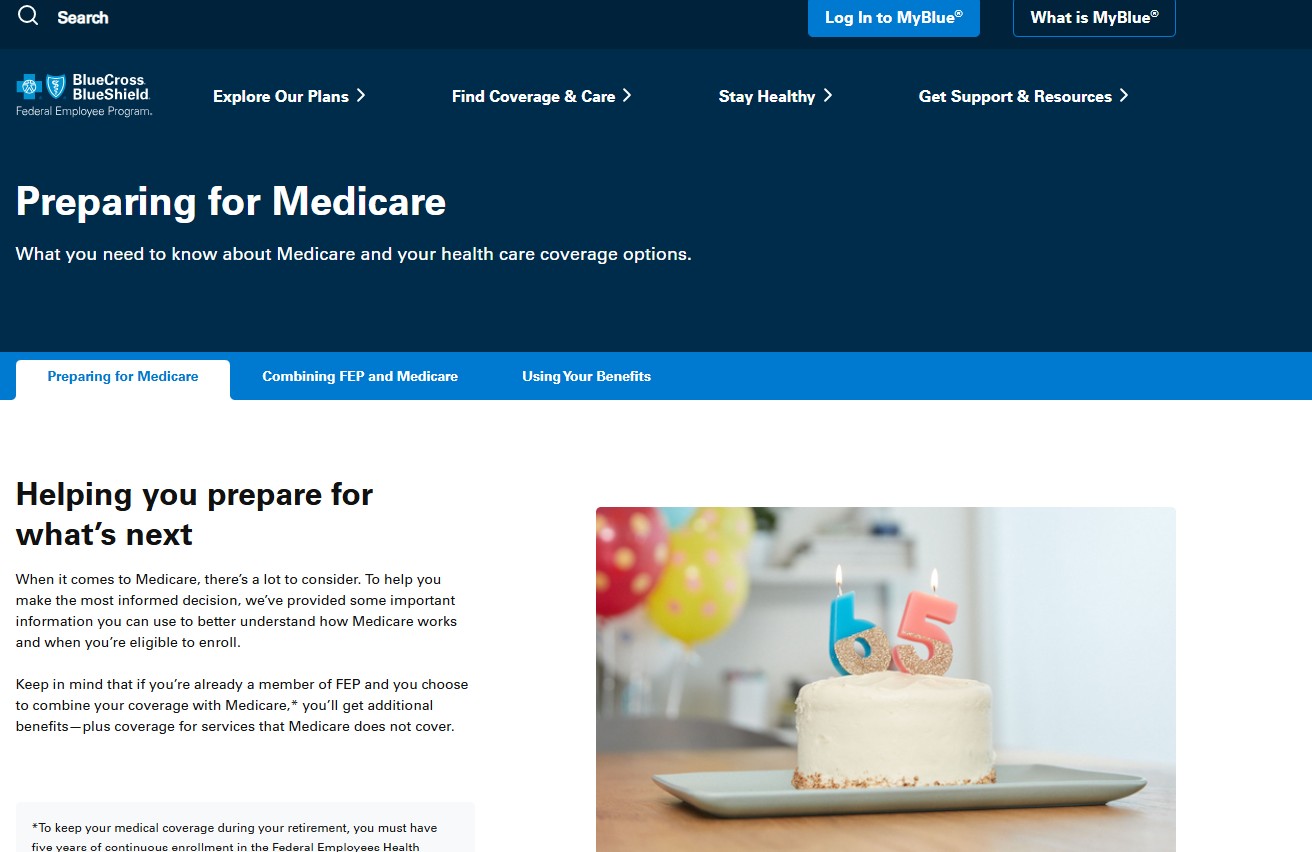 FEP Blue Page
