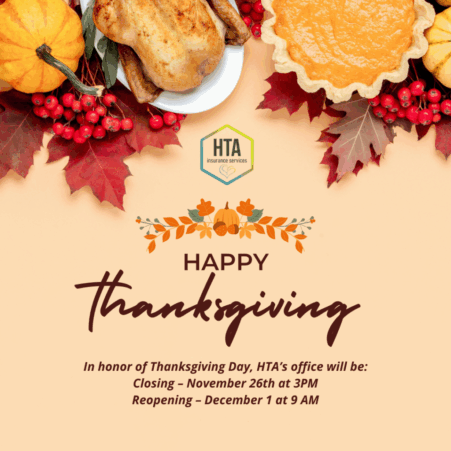 Thanksgiving Closure