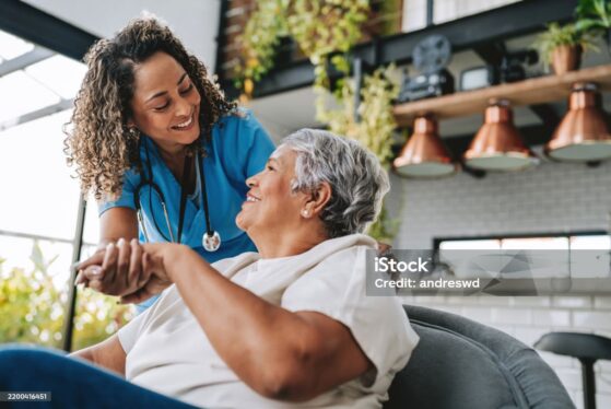 Home health care patient